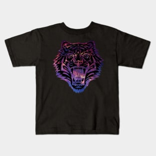 Galaxy Tiger Kids T-Shirt